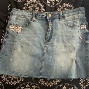 Denim Skirt